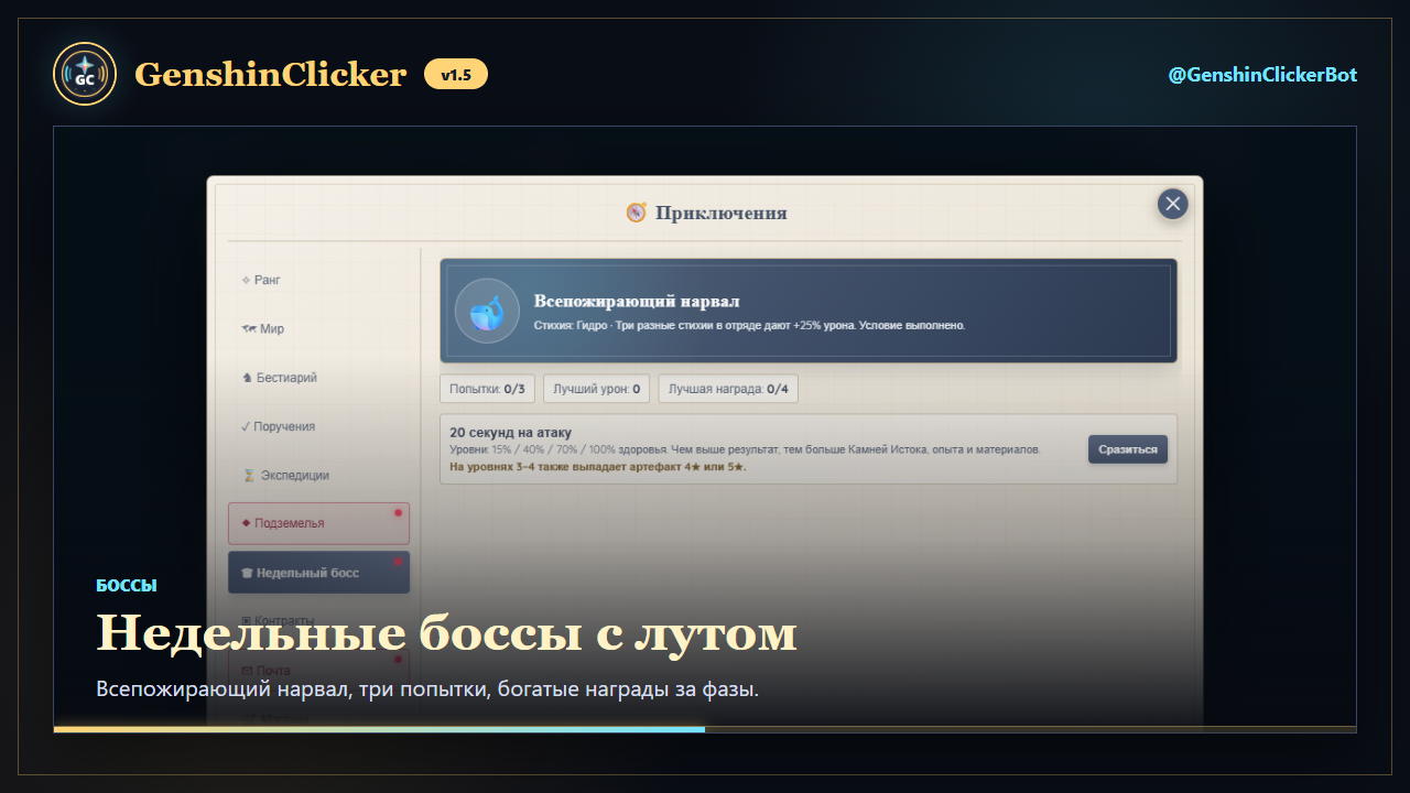 Босс — Всепожирающий нарвал